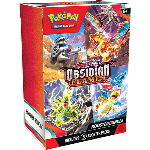 Pokemon Cards - S&V: Obsidian Flames - BOOSTER BUNDLE BOX (6 Booster Packs)