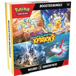 Pokemon Cards - Scarlet & Violet: Surging Sparks - BOOSTER BUNDLE BOX [6 Packs]