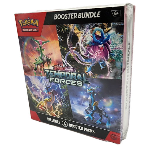 Pokemon Cards - S&V: Temporal Forces - BOOSTER BUNDLE BOX [6 Booster Packs]