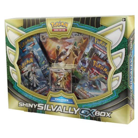 Pokemon Cards Shiny Silvally Gx Box 4 Packs 1 Foil 1