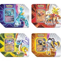 Pokemon 2024 Paradox Destinies Collectors Tins - SET OF 4 [Iron Crown, Raging Bolt +2]