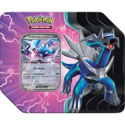 Pokemon 2025 Azure Legends Collectors Tin - DIALGA EX (5 Packs & 1 Foil)