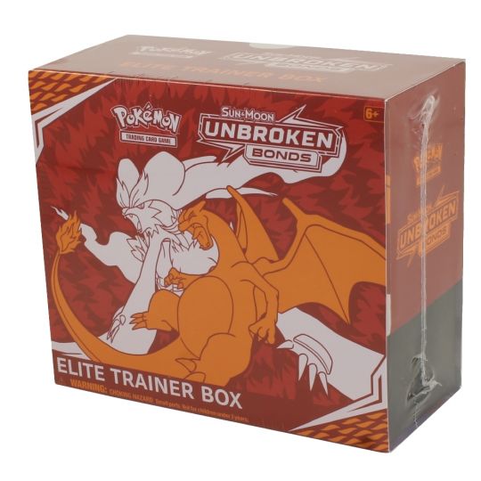 Pokemon Sun Moon Unbroken Bonds Elite Trainer Box Reshiram Charizard Gx Packs Sleeves More