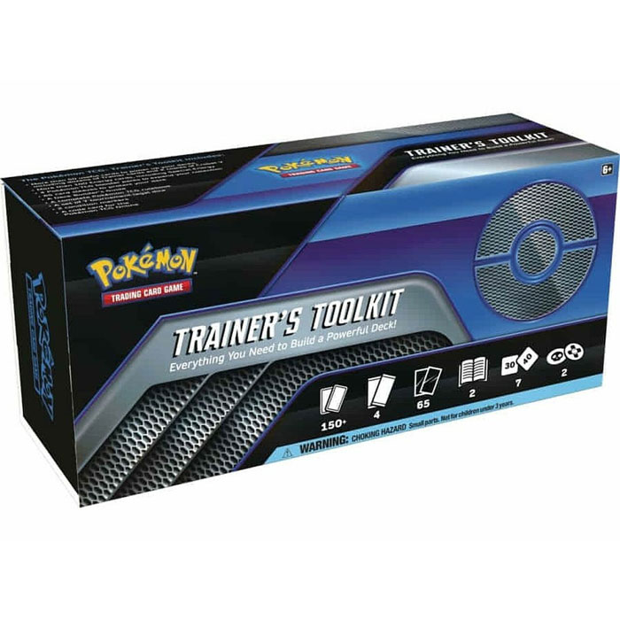 Pokemon Cards 2021 TRAINER'S TOOLKIT (100+ Energy Cards, 4 Boosters