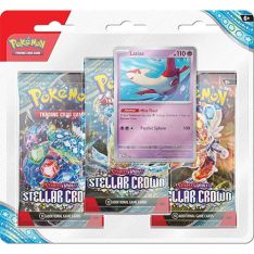 Pokemon Cards - S&V: Stellar Crown - LATIAS BLISTER PACK (3 Boosters & 1 Foil)