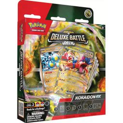 Pokemon Trading Cards - Deluxe Battle Deck - KORAIDON EX (60-Card Deck, Deck Box, Playmat & More)