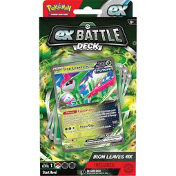 Pokemon Trading Cards - EX Battle Decks - IRON LEAVES EX (60-Card Deck, Deck Box, Coin & More)