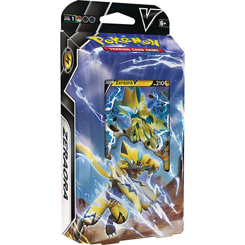 Cartas Pokémon Batalha V Zeraora 60 Cartas 