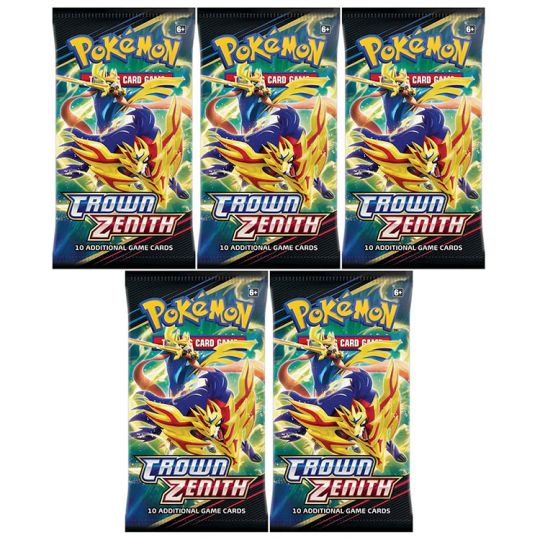 Pokémon Mixed Booster Crown Zenith Unbroken Bonds Pack online Lot