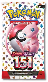 Pokemon Cards - Scarlet & Violet 151 - BOOSTER PACK (10 Cards)