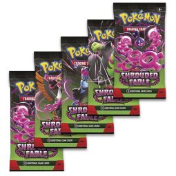 Pokemon Cards - Scarlet & Violet Shrouded Fable - BOOSTER PACKS (5 Pack Lot)