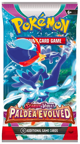 Pokemon Cards - S&V: Paldea Evolved - BOOSTER PACK (10 Cards)