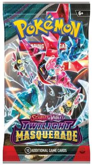 Pokemon Cards - Scarlet & Violet: Twilight Masquerade - BOOSTER PACK (10 Cards)