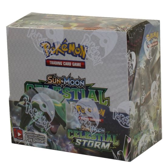 Pokemon Cards Sun Moon Celestial Storm Booster Box 36 Packs