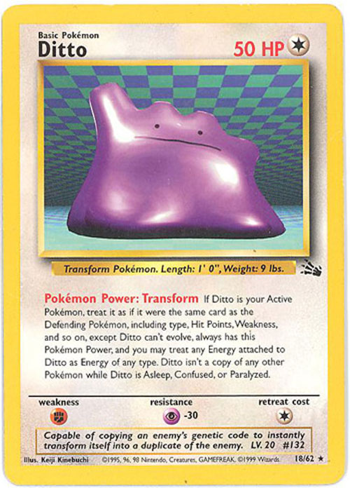 Pokemon EX Fire Red & Leaf Green - Ditto (Holofoil)