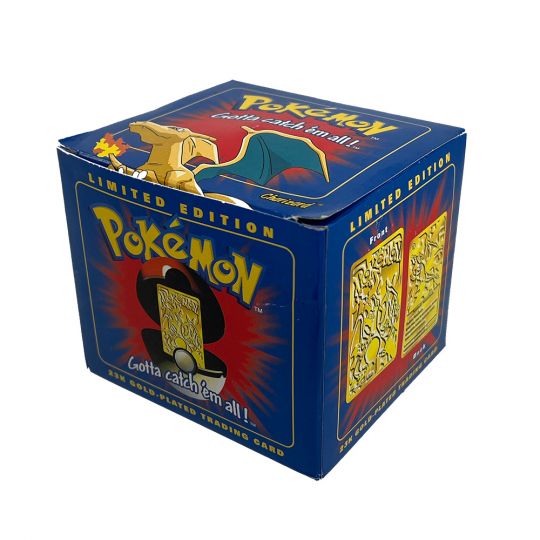 5 Pokemon 23K Gold-Plated newest Trading Card