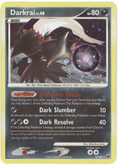 Pokemon Card - D&P: Majestic Dawn 3/100 - DARKRAI Lv. 48  (holo-foil)