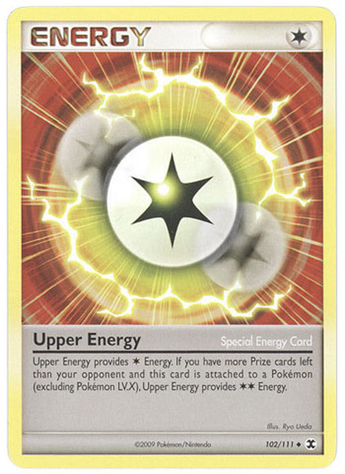 gold energy pokemon card