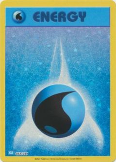 Pokemon Card - Classic Collection [CLB] 033/034 - WATER ENERGY (holo-foil)