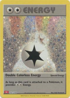 Pokemon Card - Classic Collection [CLC] 032/034 - DOUBLE COLORLESS ENERGY (holo-foil)