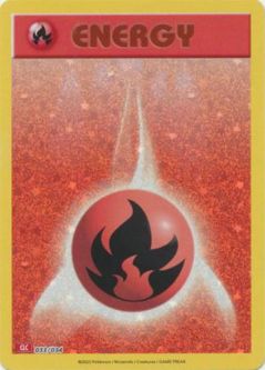 Pokemon Card - Classic Collection [CLC] 033/034 - FIRE ENERGY (holo-foil)