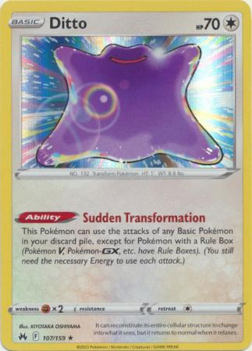 Pokemon deals Ditto Holo