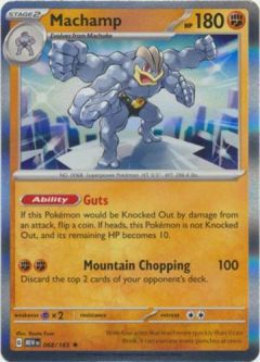 Pokemon Card - Scarlet & Violet 151 - 068/165 MACHAMP (holo-foil)