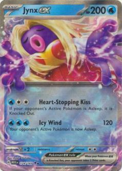 Pokemon Card - Scarlet & Violet 151 - 124/165 JYNX EX (ultra rare holo-foil)