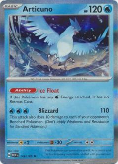 Pokemon Card - Scarlet & Violet 151 - 144/165 ARTICUNO (holo-foil)