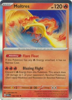 Pokemon Card - Scarlet & Violet 151 - 146/165 MOLTRES (holo-foil)