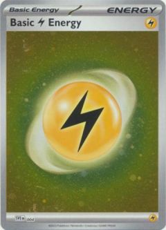 Pokemon Card - Scarlet & Violet 151 SVE004 - LIGHTNING ENERGY (galaxy holo-foil)