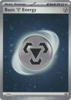 Pokemon Card - Scarlet & Violet 151 SVE008 - METAL ENERGY (galaxy holo-foil)