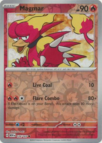 Magmar Reverse Holo 2024