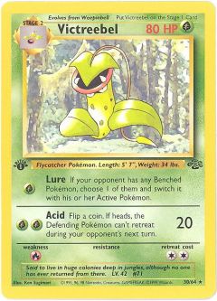 Pokemon Card - Jungle 30/64 - VICTREEBEL (rare) *1st Edition*