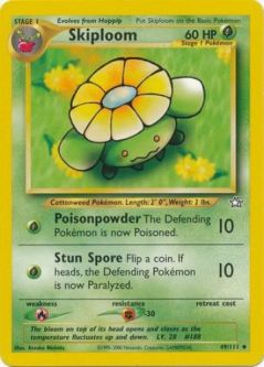 Pokemon Card - Neo Genesis 49/111 - SKIPLOOM (uncommon)