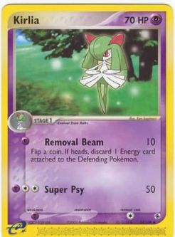 Pokemon Card - Ruby & Sapphire 34/109 - KIRLIA (uncommon)