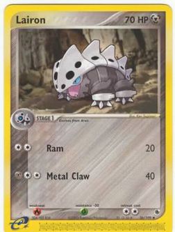 Pokemon Card - Ruby & Sapphire 36/109 - LAIRON (uncommon)