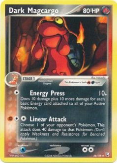 Pokemon Card - Team Rocket Returns 38/109 - DARK MAGCARGO (uncommon)