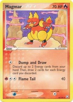 Pokemon Card - Team Rocket Returns 44/109 - MAGMAR (uncommon)