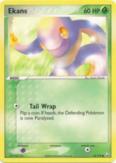 Pokemon Card - Team Rocket Returns 55/109 - EKANS (common)