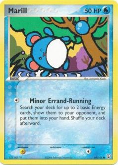 Pokemon Card - Team Rocket Returns 68/109 - MARILL (common)