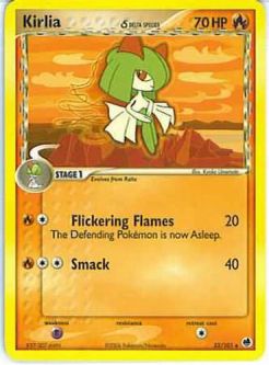 Pokemon Card - Dragon Frontiers 33/101 - KIRLIA (uncommon)