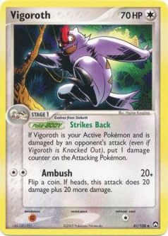 Pokemon Card - Power Keepers 41/108 - VIGOROTH (uncommon)