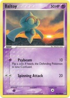 Pokemon Card - Power Keepers 44/108 - BALTOY (common)