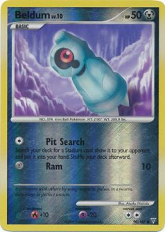 Pokemon Card - PL: Supreme Victors 90/147 - BELDUM Lv.10 (reverse holo)