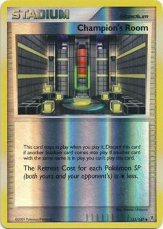 Pokemon Card - PL: Supreme Victors 135/147 - CHAMPION'S ROOM (REVERSE holofoil)