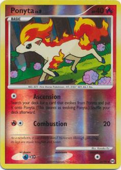 Pokemon Card - PL: Arceus 46/99 - PONYTA Lv.8 (reverse holo)