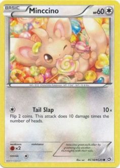 Pokemon Card - B&W: Legendary Treasures RC18/RC25 - MINCCINO (common)