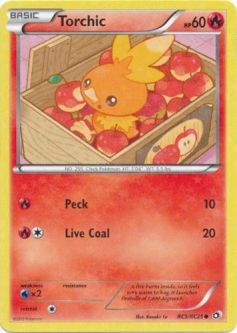 Pokemon Card - B&W: Legendary Treasures RC5/RC25 - TORCHIC (common)