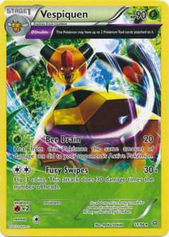 Pokemon Card - XY: Ancient Origins 11/98 - VESPIQUEN (rare)